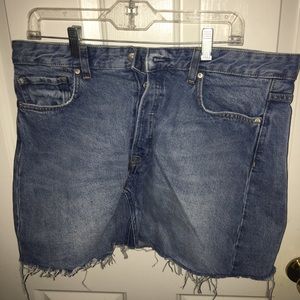 H&M denim skirt